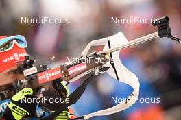 18.02.2017, Hochfilzen, Austria (AUT): Arnd Peiffer (GER) - IBU world championships biathlon, relay men, Hochfilzen (AUT). www.nordicfocus.com. © NordicFocus. Every downloaded picture is fee-liable.