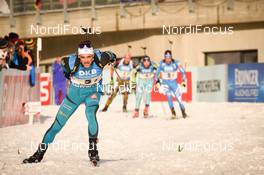 18.02.2017, Hochfilzen, Austria (AUT): Simon Desthieux (FRA) - IBU world championships biathlon, relay men, Hochfilzen (AUT). www.nordicfocus.com. © NordicFocus. Every downloaded picture is fee-liable.