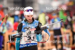 18.02.2017, Hochfilzen, Austria (AUT): Jean Guillaume Beatrix (FRA) - IBU world championships biathlon, relay men, Hochfilzen (AUT). www.nordicfocus.com. © NordicFocus. Every downloaded picture is fee-liable.