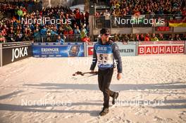 18.02.2017, Hochfilzen, Austria (AUT): Jean Guillaume Beatrix (FRA) - IBU world championships biathlon, relay men, Hochfilzen (AUT). www.nordicfocus.com. © NordicFocus. Every downloaded picture is fee-liable.