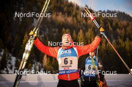 18.02.2017, Hochfilzen, Austria (AUT): Simon Eder (AUT) - IBU world championships biathlon, relay men, Hochfilzen (AUT). www.nordicfocus.com. © NordicFocus. Every downloaded picture is fee-liable.
