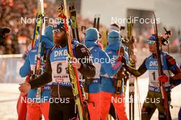 18.02.2017, Hochfilzen, Austria (AUT): Daniel Mesotitsch (AUT) - IBU world championships biathlon, relay men, Hochfilzen (AUT). www.nordicfocus.com. © NordicFocus. Every downloaded picture is fee-liable.