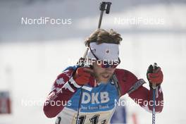 18.02.2017, Hochfilzen, Austria (AUT): Macx Davies (CAN) - IBU world championships biathlon, relay men, Hochfilzen (AUT). www.nordicfocus.com. © NordicFocus. Every downloaded picture is fee-liable.