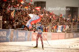 18.02.2017, Hochfilzen, Austria (AUT): Anton Shipulin (RUS) - IBU world championships biathlon, relay men, Hochfilzen (AUT). www.nordicfocus.com. © NordicFocus. Every downloaded picture is fee-liable.