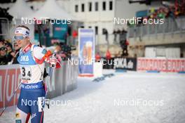18.02.2017, Hochfilzen, Austria (AUT): Johannes Thingnes Boe (NOR) - IBU world championships biathlon, relay men, Hochfilzen (AUT). www.nordicfocus.com. © NordicFocus. Every downloaded picture is fee-liable.
