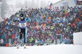 17.02.2017, Hochfilzen, Austria (AUT): Sari Furuya (JPN) - IBU world championships biathlon, relay women, Hochfilzen (AUT). www.nordicfocus.com. © NordicFocus. Every downloaded picture is fee-liable.