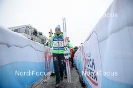 17.02.2017, Hochfilzen, Austria (AUT): Vanessa Hinz (GER) - IBU world championships biathlon, relay women, Hochfilzen (AUT). www.nordicfocus.com. © NordicFocus. Every downloaded picture is fee-liable.