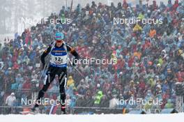 17.02.2017, Hochfilzen, Austria (AUT): Selina Gasparin (SUI) - IBU world championships biathlon, relay women, Hochfilzen (AUT). www.nordicfocus.com. © NordicFocus. Every downloaded picture is fee-liable.