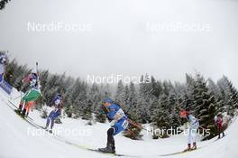17.02.2017, Hochfilzen, Austria (AUT): Kadri Lehtla (EST) - IBU world championships biathlon, relay women, Hochfilzen (AUT). www.nordicfocus.com. © NordicFocus. Every downloaded picture is fee-liable.