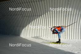 11.02.2017, Hochfilzen, Austria (AUT): Olli Hiidensalo (FIN) - IBU world championships biathlon, sprint men, Hochfilzen (AUT). www.nordicfocus.com. © NordicFocus. Every downloaded picture is fee-liable.