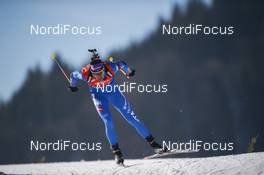 11.02.2017, Hochfilzen, Austria (AUT): Dominik Windisch (ITA) - IBU world championships biathlon, sprint men, Hochfilzen (AUT). www.nordicfocus.com. © NordicFocus. Every downloaded picture is fee-liable.