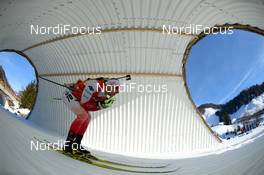 11.02.2017, Hochfilzen, Austria (AUT): Lukasz Szczurek (POL) - IBU world championships biathlon, sprint men, Hochfilzen (AUT). www.nordicfocus.com. © NordicFocus. Every downloaded picture is fee-liable.