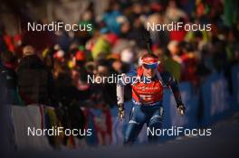 11.02.2017, Hochfilzen, Austria (AUT): Ondrej Moravec (CZE) - IBU world championships biathlon, sprint men, Hochfilzen (AUT). www.nordicfocus.com. © NordicFocus. Every downloaded picture is fee-liable.