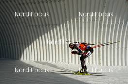 11.02.2017, Hochfilzen, Austria (AUT): Daniel Mesotitsch (AUT) - IBU world championships biathlon, sprint men, Hochfilzen (AUT). www.nordicfocus.com. © NordicFocus. Every downloaded picture is fee-liable.