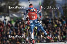 11.02.2017, Hochfilzen, Austria (AUT): Ondrej Moravec (CZE) - IBU world championships biathlon, sprint men, Hochfilzen (AUT). www.nordicfocus.com. © NordicFocus. Every downloaded picture is fee-liable.