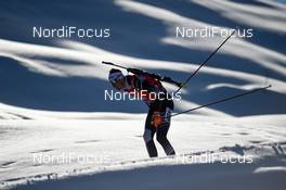 11.02.2017, Hochfilzen, Austria (AUT): Julian Eberhard (AUT) - IBU world championships biathlon, sprint men, Hochfilzen (AUT). www.nordicfocus.com. © NordicFocus. Every downloaded picture is fee-liable.