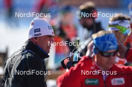 11.02.2017, Hochfilzen, Austria (AUT): Siegfried Mazet (FRA) coach team Norway - IBU world championships biathlon, sprint men, Hochfilzen (AUT). www.nordicfocus.com. © NordicFocus. Every downloaded picture is fee-liable.