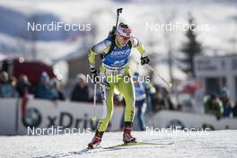 10.02.2017, Hochfilzen, Austria (AUT): Eva Tofalvi (ROU) - IBU world championships biathlon, sprint women, Hochfilzen (AUT). www.nordicfocus.com. © NordicFocus. Every downloaded picture is fee-liable.