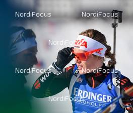 10.02.2017, Hochfilzen, Austria (AUT): Nadine Horchler (GER) - IBU world championships biathlon, sprint women, Hochfilzen (AUT). www.nordicfocus.com. © NordicFocus. Every downloaded picture is fee-liable.