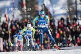 10.02.2017, Hochfilzen, Austria (AUT): Olga Poltoranina (KAZ) - IBU world championships biathlon, sprint women, Hochfilzen (AUT). www.nordicfocus.com. © NordicFocus. Every downloaded picture is fee-liable.