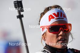 10.02.2017, Hochfilzen, Austria (AUT): Nadine Horchler (GER) - IBU world championships biathlon, sprint women, Hochfilzen (AUT). www.nordicfocus.com. © NordicFocus. Every downloaded picture is fee-liable.