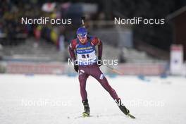30.11.2017, Oestersund, Sweden, (SWE): Anton Babikov (RUS) - IBU world cup biathlon, individual men, Oestersund (SWE). www.nordicfocus.com. © Manzoni/NordicFocus. Every downloaded picture is fee-liable.