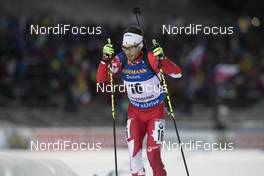 30.11.2017, Oestersund, Sweden, (SWE): Christian Gow (CAN) - IBU world cup biathlon, individual men, Oestersund (SWE). www.nordicfocus.com. © Manzoni/NordicFocus. Every downloaded picture is fee-liable.