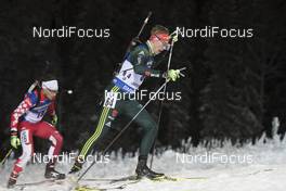 30.11.2017, Oestersund, Sweden, (SWE): Johannes Kuehn (GER) - IBU world cup biathlon, individual men, Oestersund (SWE). www.nordicfocus.com. © Manzoni/NordicFocus. Every downloaded picture is fee-liable.