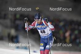30.11.2017, Oestersund, Sweden, (SWE): Johannes Thingnes Boe (NOR) - IBU world cup biathlon, individual men, Oestersund (SWE). www.nordicfocus.com. © Manzoni/NordicFocus. Every downloaded picture is fee-liable.