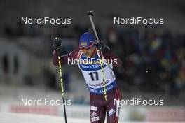 30.11.2017, Oestersund, Sweden, (SWE): Evgeniy Garanichev (RUS) - IBU world cup biathlon, individual men, Oestersund (SWE). www.nordicfocus.com. © Manzoni/NordicFocus. Every downloaded picture is fee-liable.