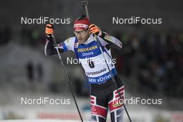 30.11.2017, Oestersund, Sweden, (SWE): Simon Eder (AUT) - IBU world cup biathlon, individual men, Oestersund (SWE). www.nordicfocus.com. © Manzoni/NordicFocus. Every downloaded picture is fee-liable.