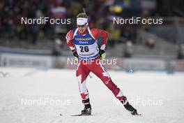 30.11.2017, Oestersund, Sweden, (SWE): Scott Gow (CAN) - IBU world cup biathlon, individual men, Oestersund (SWE). www.nordicfocus.com. © Manzoni/NordicFocus. Every downloaded picture is fee-liable.