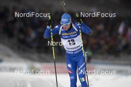 30.11.2017, Oestersund, Sweden, (SWE): Lukas Hofer (ITA) - IBU world cup biathlon, individual men, Oestersund (SWE). www.nordicfocus.com. © Manzoni/NordicFocus. Every downloaded picture is fee-liable.