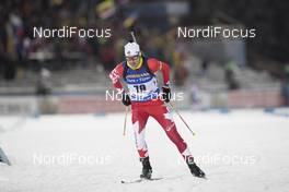 30.11.2017, Oestersund, Sweden, (SWE): Brendan Green (CAN) - IBU world cup biathlon, individual men, Oestersund (SWE). www.nordicfocus.com. © Manzoni/NordicFocus. Every downloaded picture is fee-liable.