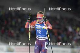 29.11.2017, Oestersund, Sweden, (SWE): Emily Dreissigacker (USA), Emily Dreissigacker (USA) - IBU world cup biathlon, individual women, Oestersund (SWE). www.nordicfocus.com. © Manzoni/NordicFocus. Every downloaded picture is fee-liable.