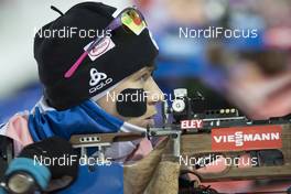 29.11.2017, Oestersund, Sweden, (SWE): Anais Bescond (FRA) - IBU world cup biathlon, individual women, Oestersund (SWE). www.nordicfocus.com. © Manzoni/NordicFocus. Every downloaded picture is fee-liable.