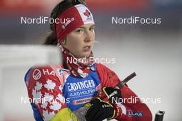 29.11.2017, Oestersund, Sweden, (SWE): Megan Bankes (CAN), Megan Bankes (CAN) - IBU world cup biathlon, individual women, Oestersund (SWE). www.nordicfocus.com. © Manzoni/NordicFocus. Every downloaded picture is fee-liable.