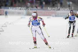 29.11.2017, Oestersund, Sweden, (SWE): Stefani Popova (BUL), Stefani Popova (BUL) - IBU world cup biathlon, individual women, Oestersund (SWE). www.nordicfocus.com. © Manzoni/NordicFocus. Every downloaded picture is fee-liable.