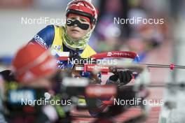 29.11.2017, Oestersund, Sweden, (SWE): Veronika Vitkova (CZE), Veronika Vitkova (CZE) - IBU world cup biathlon, individual women, Oestersund (SWE). www.nordicfocus.com. © Manzoni/NordicFocus. Every downloaded picture is fee-liable.