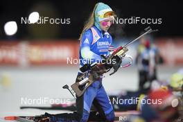 29.11.2017, Oestersund, Sweden, (SWE): Darya Domracheva (BLR) - IBU world cup biathlon, individual women, Oestersund (SWE). www.nordicfocus.com. © Manzoni/NordicFocus. Every downloaded picture is fee-liable.