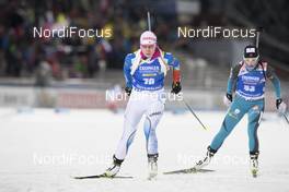 29.11.2017, Oestersund, Sweden, (SWE): Sanna Markkanen (FIN), Sanna Markkanen (FIN) - IBU world cup biathlon, individual women, Oestersund (SWE). www.nordicfocus.com. © Manzoni/NordicFocus. Every downloaded picture is fee-liable.