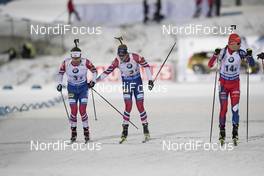 26.11.2017, Oestersund, Sweden, (SWE): Emil Hegle Svendsen (NOR), Johannes Thingnes Boe (NOR), (l-r) - IBU world cup biathlon, relay mixed, Oestersund (SWE). www.nordicfocus.com. © Manzoni/NordicFocus. Every downloaded picture is fee-liable.