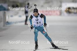 26.11.2017, Oestersund, Sweden, (SWE): Simon Desthieux (FRA) - IBU world cup biathlon, relay mixed, Oestersund (SWE). www.nordicfocus.com. © Manzoni/NordicFocus. Every downloaded picture is fee-liable.