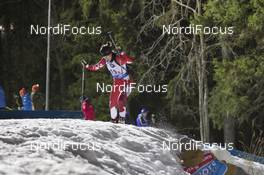 26.11.2017, Oestersund, Sweden, (SWE): Julia Ransom (CAN) - IBU world cup biathlon, relay mixed, Oestersund (SWE). www.nordicfocus.com. © Manzoni/NordicFocus. Every downloaded picture is fee-liable.