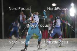 26.11.2017, Oestersund, Sweden, (SWE): Anais Bescond (FRA) - IBU world cup biathlon, relay mixed, Oestersund (SWE). www.nordicfocus.com. © Manzoni/NordicFocus. Every downloaded picture is fee-liable.