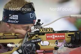 26.11.2017, Oestersund, Sweden, (SWE): Johannes Thingnes Boe (NOR) - IBU world cup biathlon, relay mixed, Oestersund (SWE). www.nordicfocus.com. © Manzoni/NordicFocus. Every downloaded picture is fee-liable.