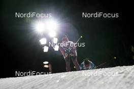 26.11.2017, Oestersund, Sweden, (SWE): Susan Dunklee (USA) - IBU world cup biathlon, relay mixed, Oestersund (SWE). www.nordicfocus.com. © Manzoni/NordicFocus. Every downloaded picture is fee-liable.