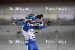 26.11.2017, Oestersund, Sweden, (SWE): Lukas Hofer (ITA) - IBU world cup biathlon, relay mixed, Oestersund (SWE). www.nordicfocus.com. © Manzoni/NordicFocus. Every downloaded picture is fee-liable.