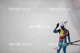 03.12.2017, Oestersund, Sweden, (SWE): Martin Fourcade (FRA) - IBU world cup biathlon, pursuit men, Oestersund (SWE). www.nordicfocus.com. © Tumashov/NordicFocus. Every downloaded picture is fee-liable.