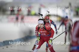 03.12.2017, Oestersund, Sweden, (SWE): Christian Gow (CAN) - IBU world cup biathlon, pursuit men, Oestersund (SWE). www.nordicfocus.com. © Manzoni/NordicFocus. Every downloaded picture is fee-liable.